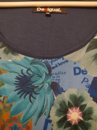 Vestido Desigual Talla XL Multicolor