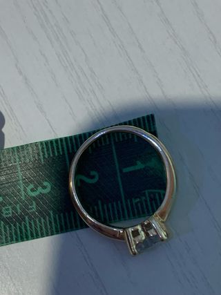 Anello oro con cuore zircone misura 9