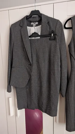 Traje de chaqueta, falda y vestido mujer negocio M