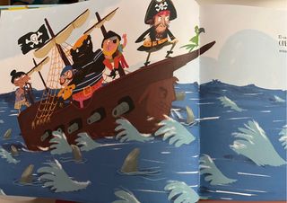 Libro infantil “Daniela pirata”.