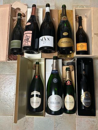 Bottiglie spumanti italiane VUOTE