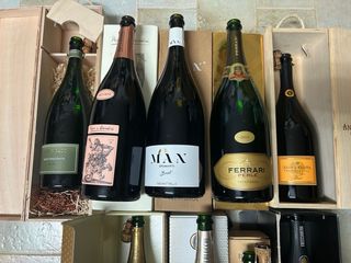 Bottiglie spumanti italiane VUOTE