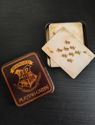 Juego de cartas Hogwarts de harry potter