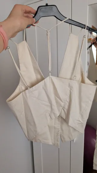 Conjunto pantalón y chaleco elegante mujer M-L