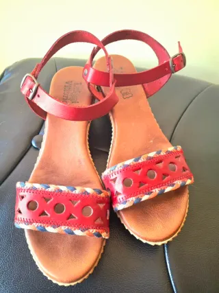 Sandalias niña piel Talla 37