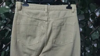 Pantalón Vaquero Largo Bershka (Wide Leg)