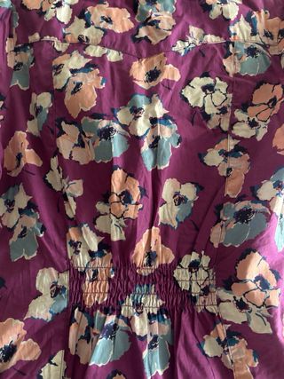 Camicetta fantasia floreale 100% cotone