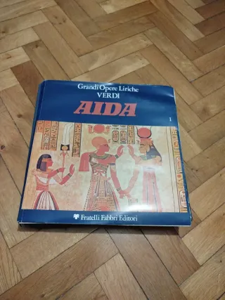 Grandi Opere Liriche Verdi Aida 4 vinili + inserti