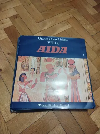 Grandi Opere Liriche Verdi Aida 4 vinili + inserti
