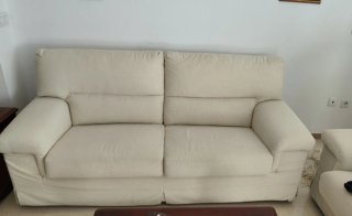 Sofá Cama 3 Plazas Beige