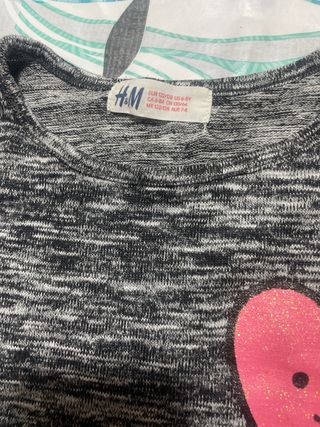 Maglietta H&M bambina taglia 6-8 anni