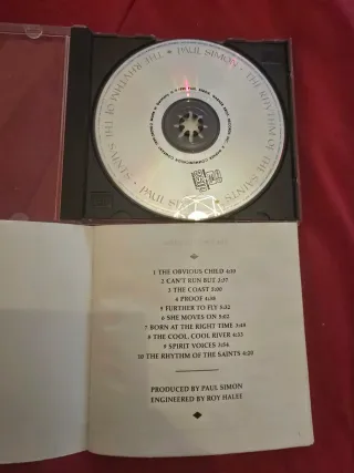 CD Paul Simon The Rhythm of the Saints