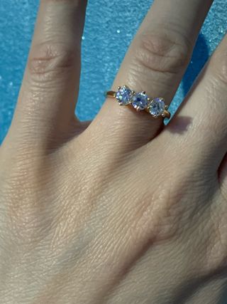 Anello Trilogy Oro Misura 8