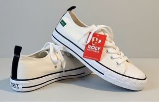 Zapatillas Roly Footwear Blancas Lona Talla 42