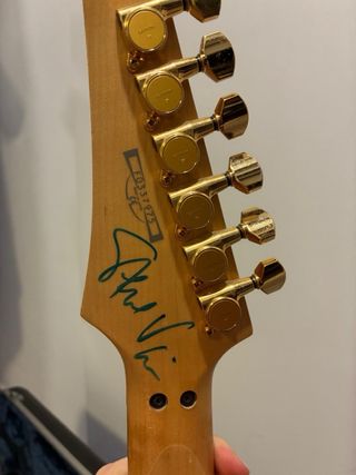 Ibañez Guitarra 2003 Firmada Steve Vai