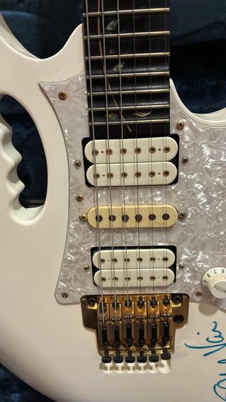 Ibañez Guitarra 2003 Firmada Steve Vai