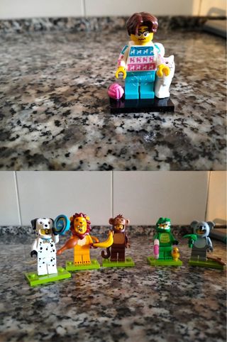 Lego Minifigure Serie 28 Animali e cat lovers