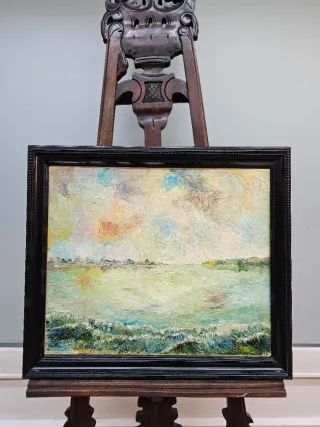 Óleo sobre lienzo firmado A. Derain, escuela franc