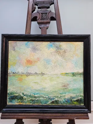 Óleo sobre lienzo firmado A. Derain, escuela franc