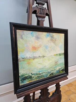 Óleo sobre lienzo firmado A. Derain, escuela franc