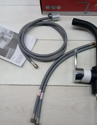 Teka Grifo Cocina Monomando Caño Metálico Extr