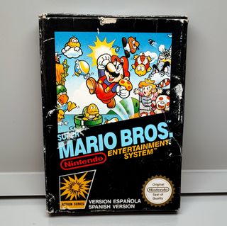 SUPER MARIO BROS. - NINTENDO - NES FALTA MANUAL