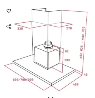 Campana Extractora Teka DSJ750 Inox