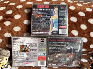 Resident Evil 1,2 y 3