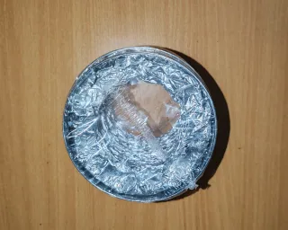 Tubo flessibile in alluminio 2m 100mm (4") estrattore