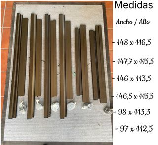 Mosquiteras de aluminio regulable
