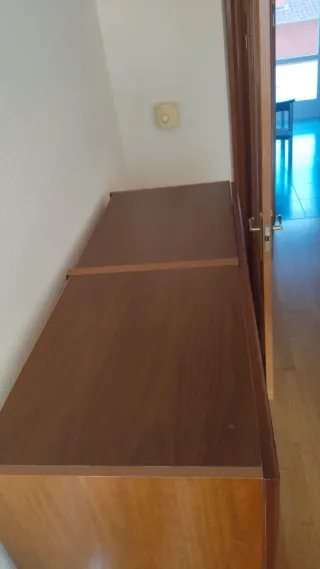 Mueble Vitrina Aparador Madera Cristal