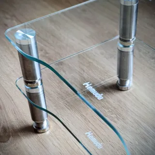 Pack 2 Soportes Monitor Cristal Templado Hemudu