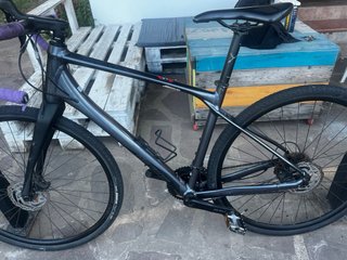 Bicicleta Gravel Negra