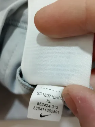 Maglia calcio Inter Nike grigia