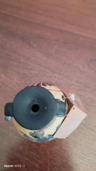 Jarrón Cerámica Griego Decorado