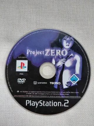 Project Zero PS2 (DVD ROM)