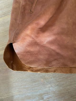 Falda mini de piel SET Talla 38/40