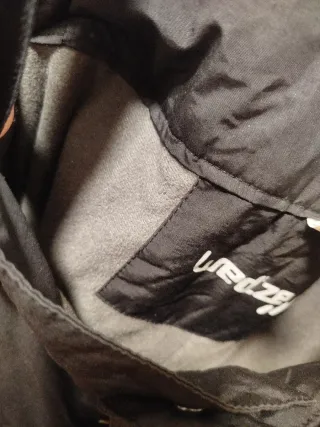 Pantalones de esquí negros con tirantes