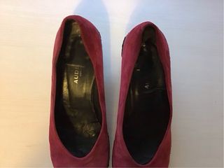 Zapatos Audley Serraje Burdeos Talla 37