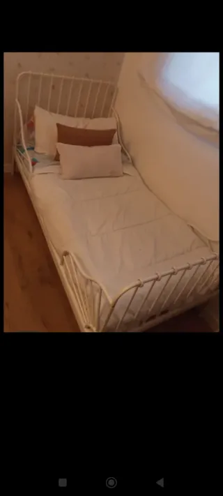 Cama extensible blanca.Precio negociable