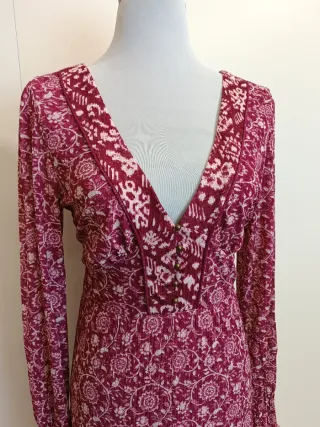 Vestido Boho Springfield Talla XL