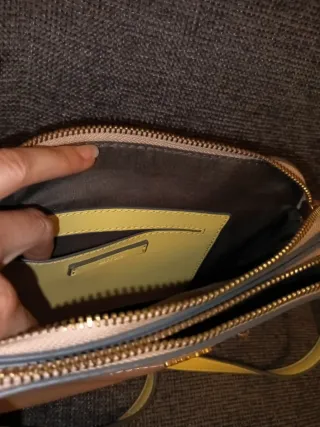 Bolso Parfois rosa y amarillo