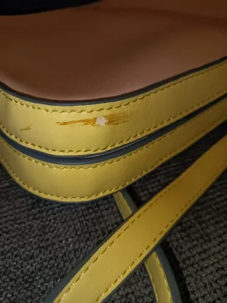 Bolso Parfois rosa y amarillo