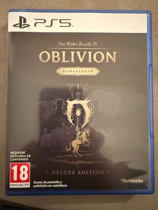 The Elder Scrolls IV Oblivion Remastered PS5