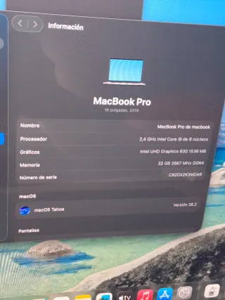 MacBook Pro A2141 i9