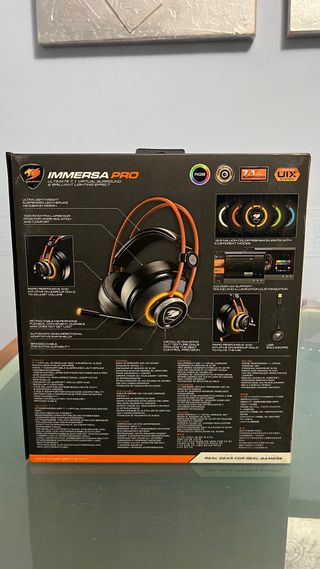 Auriculares Gaming Cougar Immersa Pro RGB