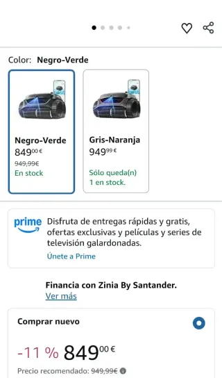 Robot de piscina WYBOT C2 Vision AI