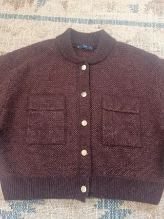 Chaqueta bomber punto