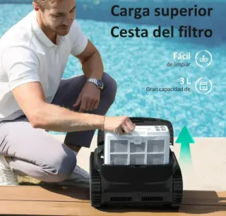 Robot Limpiafondos piscina WYBOT C2 Vision AI