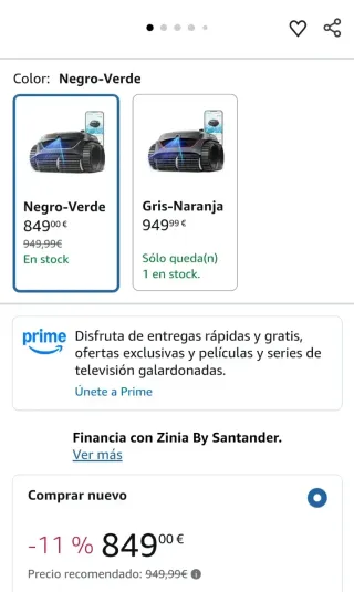 Robot Limpiafondos piscina WYBOT C2 Vision AI